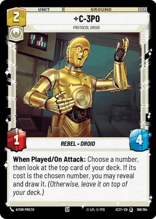 C-3PO, Protocol Droid