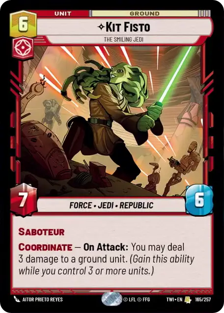 Kit Fisto, The Smiling Jedi