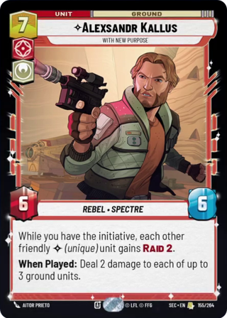 Alexsandr Kallus, With New Purpose