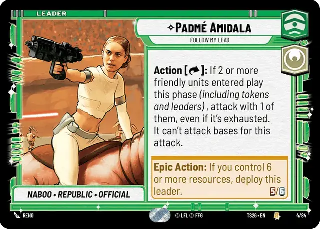Padmé Amidala, Follow My Lead