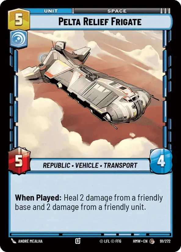 Pelta Relief Frigate