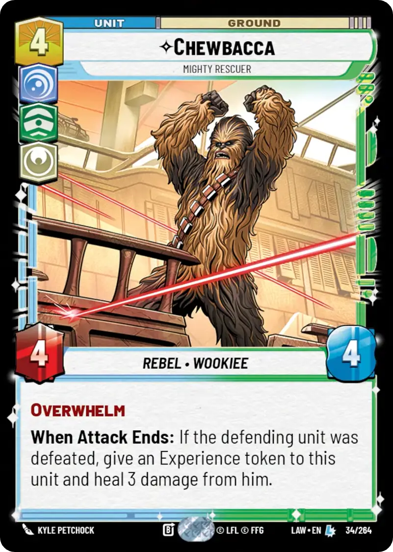 Chewbacca, Mighty Rescuer