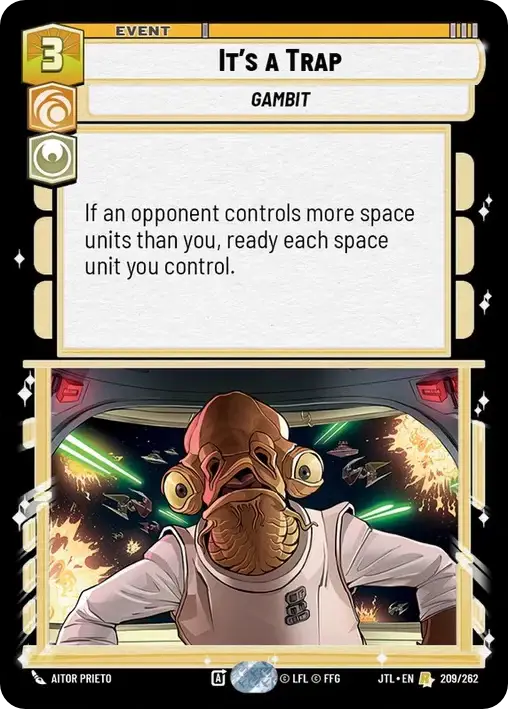 It's a trap