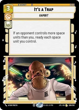 It's a trap