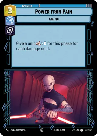 Power from Pain