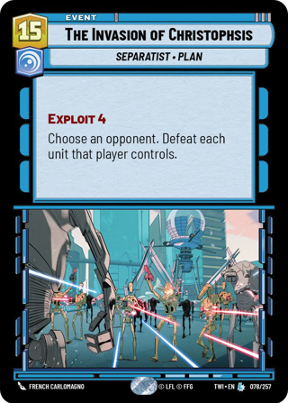 The Invasion Of Christophsis