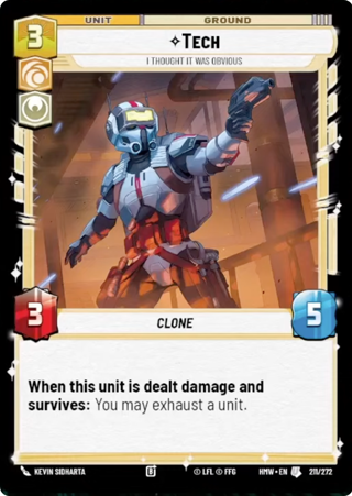 Tech, I Thought It Was Obvious