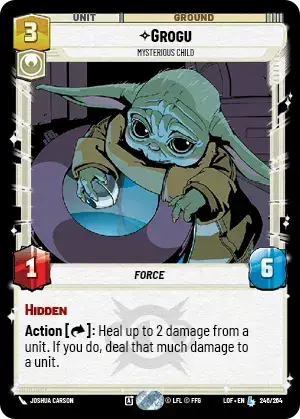 Grogu, Mysterious Child