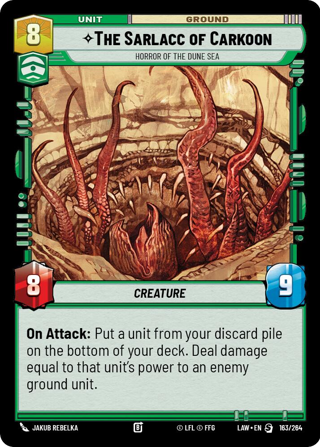 The Sarlacc Of Carkoon, Horror Of The Dune Sea