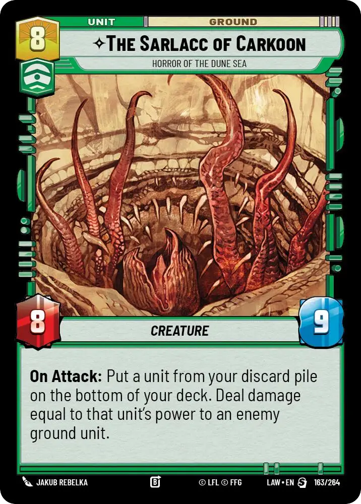 The Sarlacc Of Carkoon, Horror Of The Dune Sea
