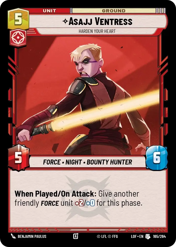 Asajj Ventress, Harden your Heart