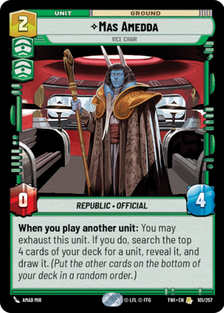 Mas Amedda, Vice Chair