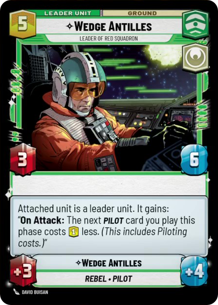 Wedge Antilles, Leader of the red squadron