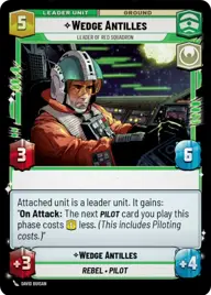 Wedge Antilles, Leader of the red squadron