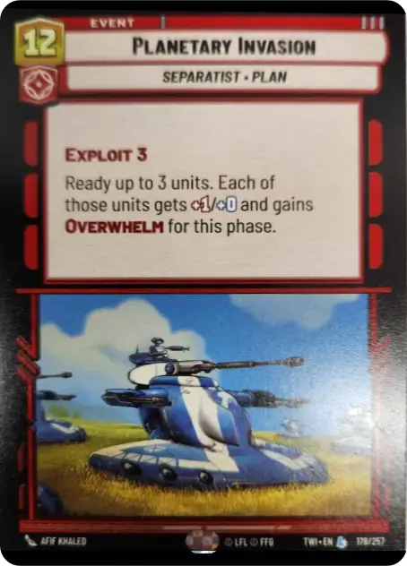 Planetary Invasion