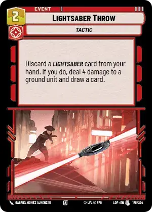 Lightsaber Throw