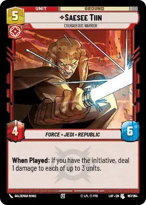 Saesee Tiin, Courageous Warrior