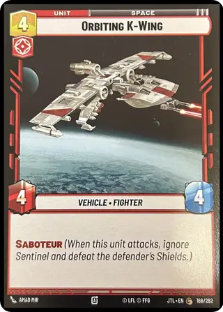 Orbiting K-Wing