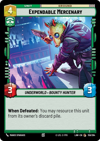 Expendable Mercenary