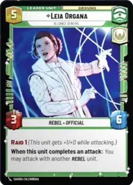 Leia Organa, Alliance General