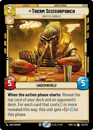 Therm Scissorpunch, Boastful Gambler