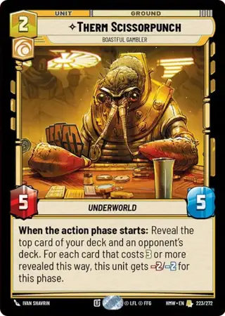 Therm Scissorpunch, Boastful Gambler
