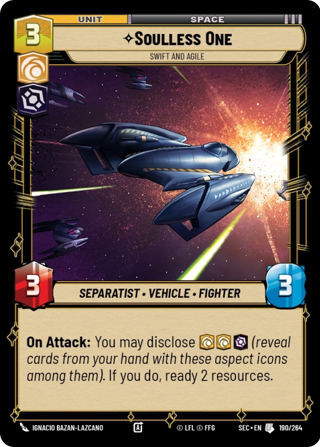 Soulless One, Swift And Agile