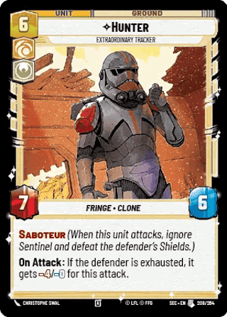 Hunter, Extraordinary Tracker