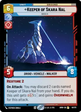 Keeper Of Skara Nal, Awoken