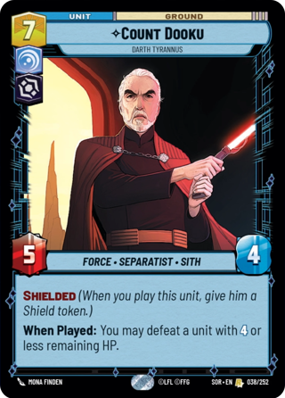 Count Dooku, Darth Tyrannus