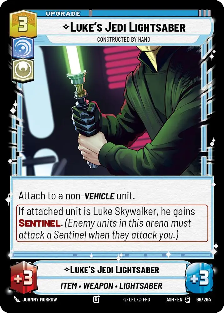 Luke's Jedi Lightsaber, Constructed by Hand