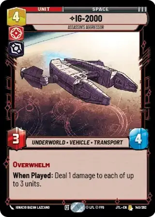 IG-2000, Assassin's Aggressor