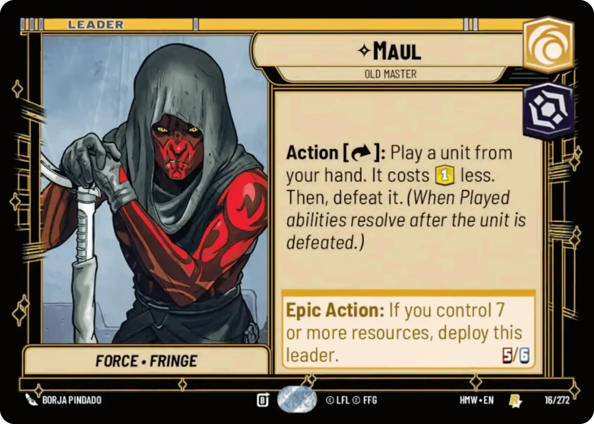 Maul, Old Master