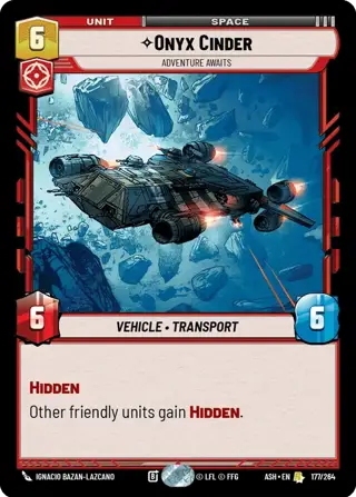 Onyx Cinder, Adventure Awaits