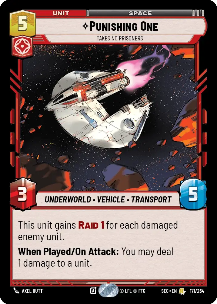 Punishing One, Takes No Prisoners
