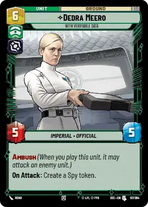 Dedra Meero, With Verifiable Data