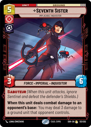 Seventh Sister, Implacable Inquisitor