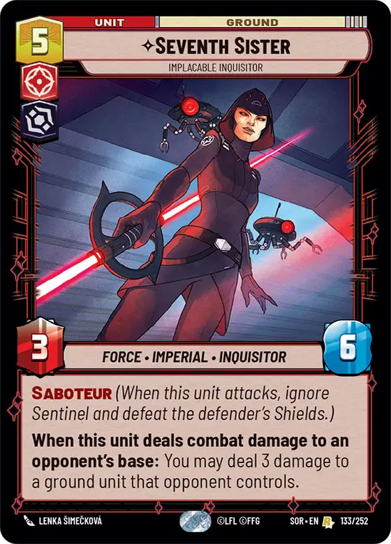 Seventh Sister, Implacable Inquisitor