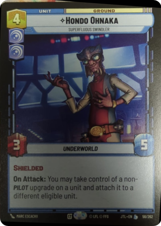 Hondo Ohnaka, Superfluous Swindler