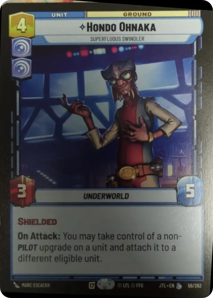 Hondo Ohnaka, Superfluous Swindler