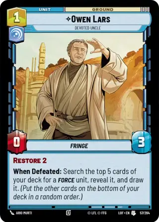 Owen Lars, Devoted Uncle