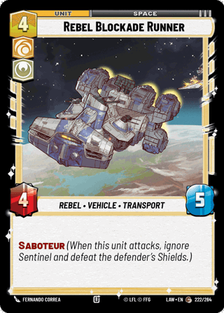 Rebel Blockade Runner