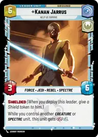 Kanan Jarrus, Help us survive