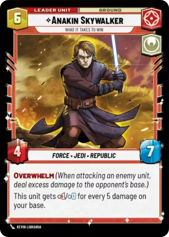 Anakin Skywalker, What it takes to win