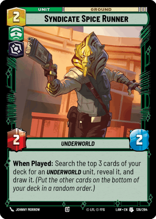 Syndicate Spice Runner