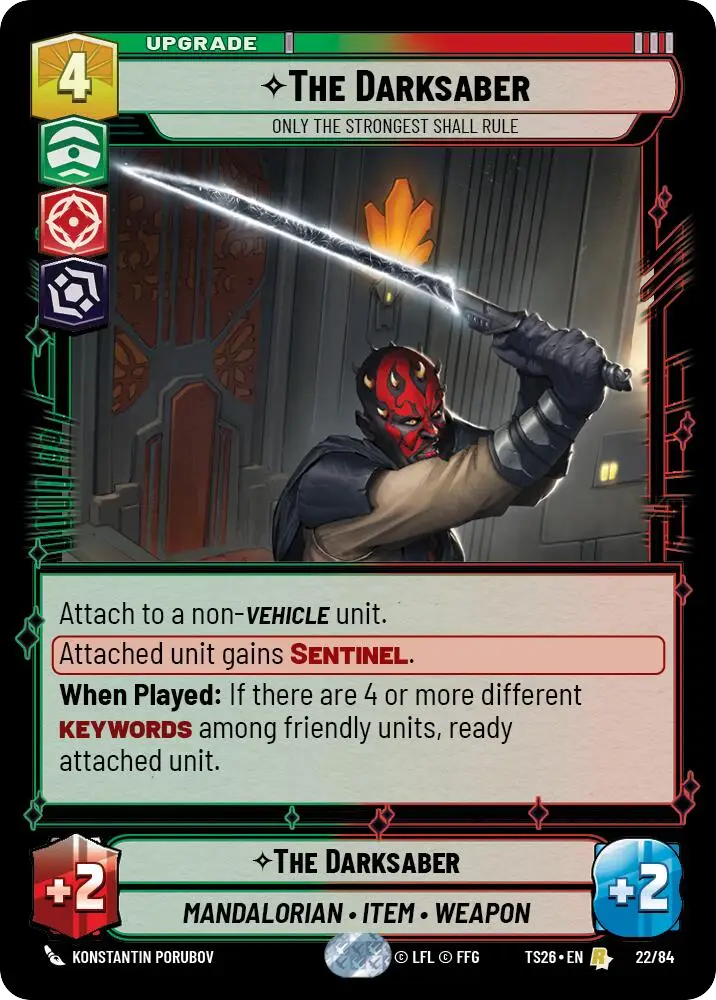 The Darksaber, Only The Strongest Shall Rule