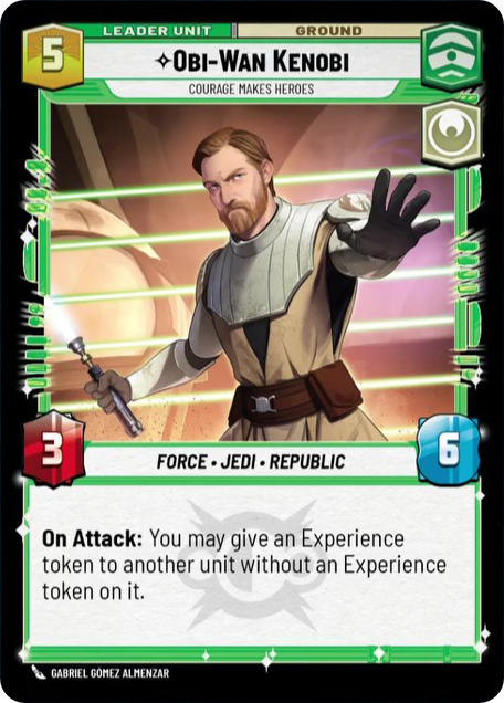 Obi-Wan Kenobi, Courage makes heroes