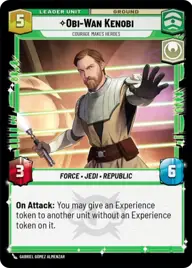 Obi-Wan Kenobi, Courage makes heroes