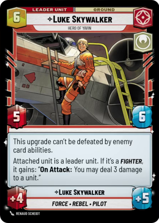 Luke Skywalker, Hero Of Yavin Unit