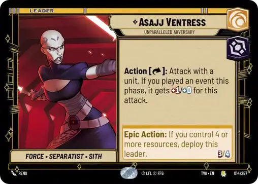 Asajj Ventress, Unparalleled Adversary